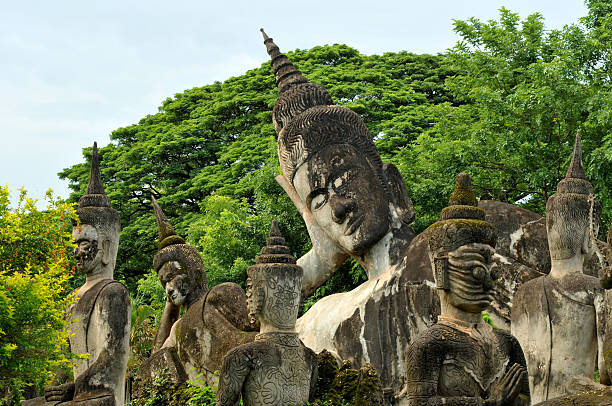 istock Buddha statues in Vientianne/Laos. 105183622