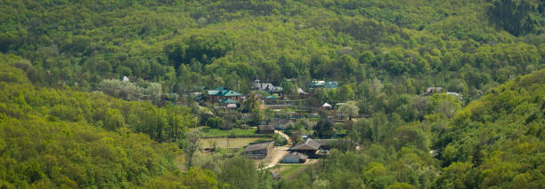 istock Village in the mountains 1051849498