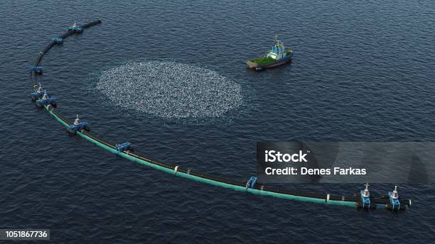 Foto de Sistema De Limpeza Do Oceano e mais fotos de stock de Mar - Mar, Limpar - Atividade Móvel, Limpar o Meio Ambiente