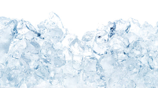 Ice cubes background. Ice cubes background. ice crystal blue frozen cold stock pictures, royalty-free photos & images