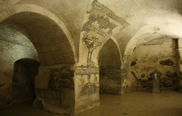This is the Crypt of the St. Casimir Church in Vilnius, Lithuania.