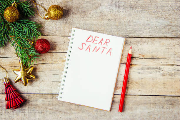 istock Letter to Santa Claus. Selective focus. Christmas. 1052048724