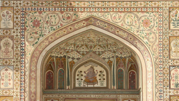 istock Ganesh Pol or Gate of Amer Fort 1052073842