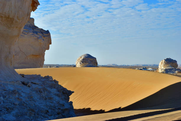 istock White Desert in Sahara, Egypt 1052102372