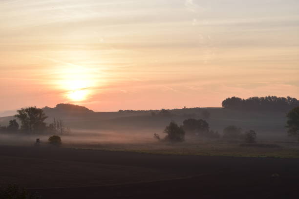 istock sunrise in the hills, Eifel 1052104990