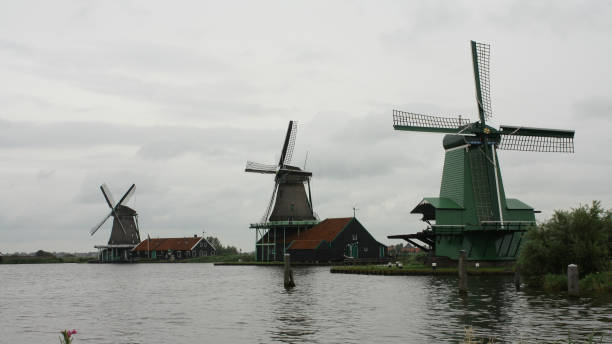 istock Windmills of Zaanse schans 1052118994