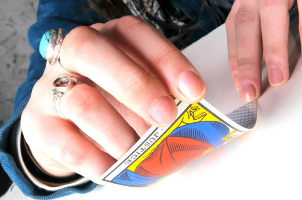 istock Clairvoyance with tarots from Marseille 1052134862