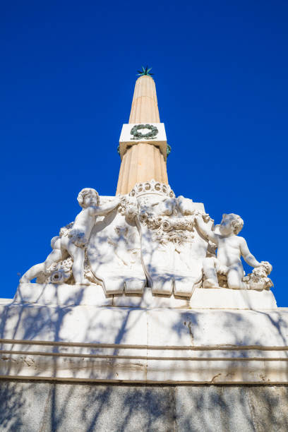 istock obelisk of Arganzuela in Madrid 1052149524