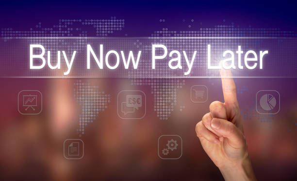 istock A hand selecting a Buy Now Pay Later business concept 1052176080