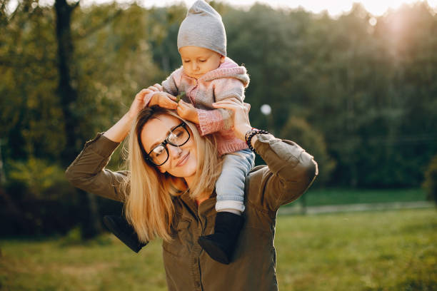 istock Mother with little daughter 1052198466