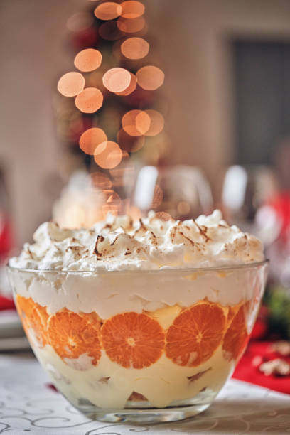 istock Christmas Eggnog Orange Trifle 1052203256
