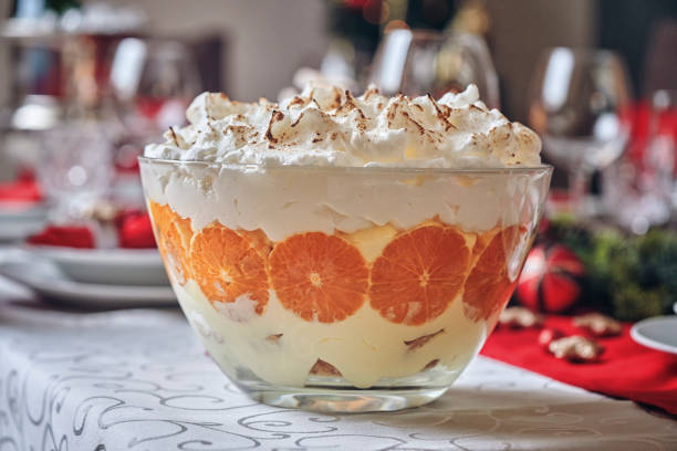 istock Christmas Eggnog Orange Trifle 1052203452