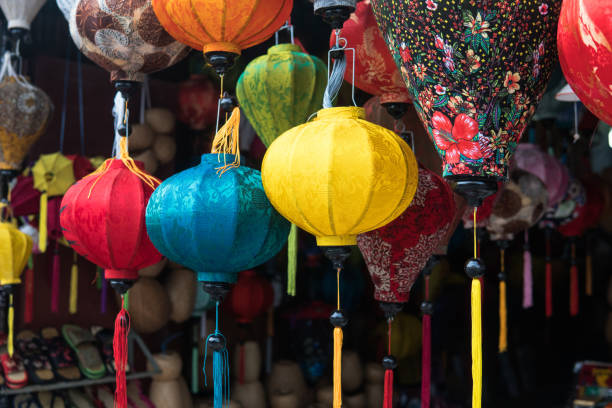 istock chinese lanterns for sale close-up 1052204358
