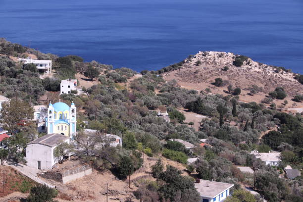 istock Plagia village and Christos Church 1052265190