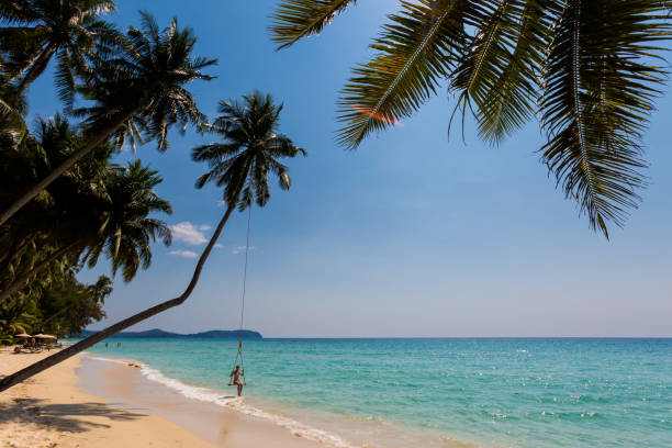 istock Girl on swing Koh Kood 1052279090