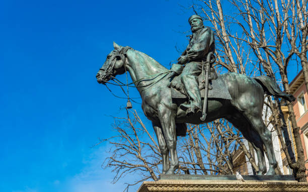 istock Monument to Giuseppe Garibaldi in Bologna 1052365336