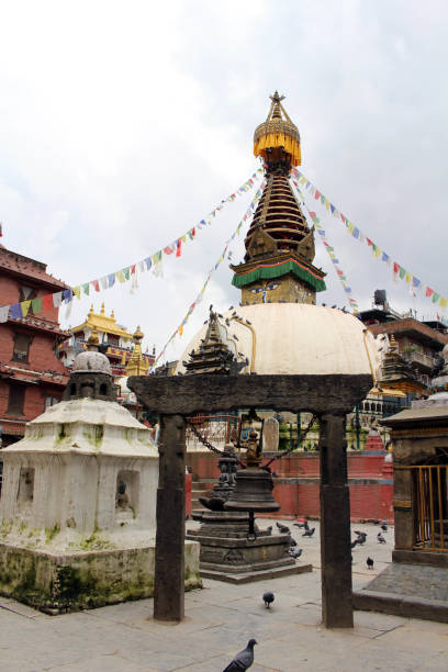 istock A Japanese temple gate (Torii) at one stupa in Kathmandu. 1052365836