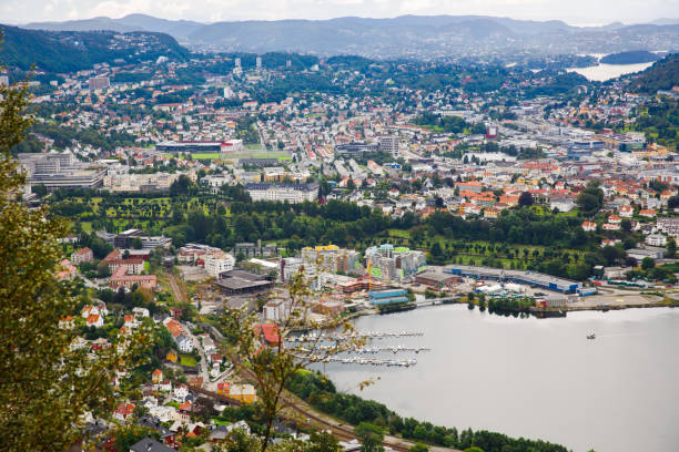 istock Bergen city in Norway 1052369100