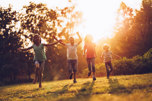 istock Children love to run in nature 1052391294