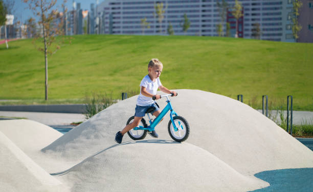 istock Little boy playing on the playground 1052396476