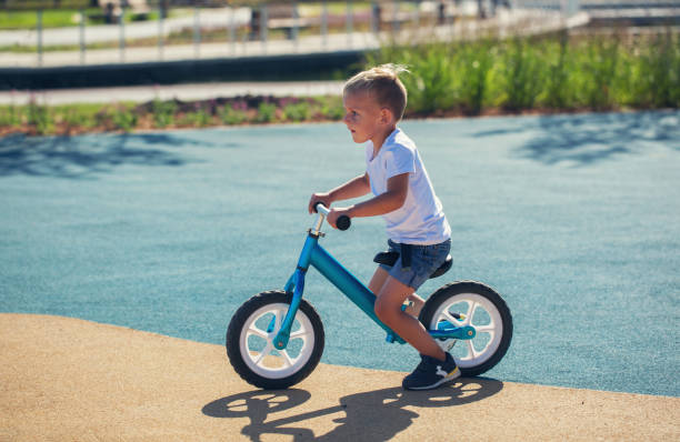 istock Little boy playing on the playground 1052396508