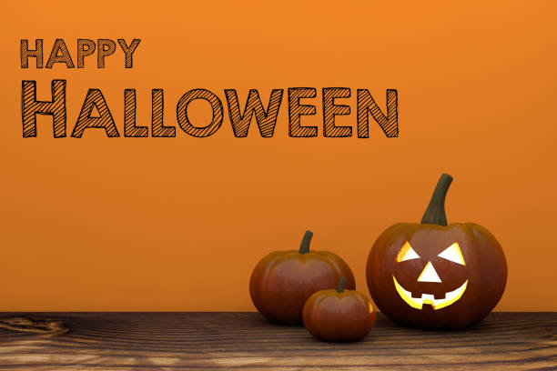 Halloween, Pumpkin, Jack O' Lantern, Smiley Face, Illuminated