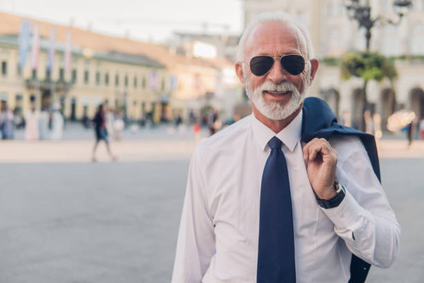 istock Smiling mature businessman 1052457062
