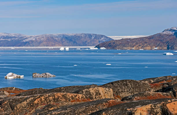 istock Looking across arctic waters to the Greenland Ice Cap 1052499930