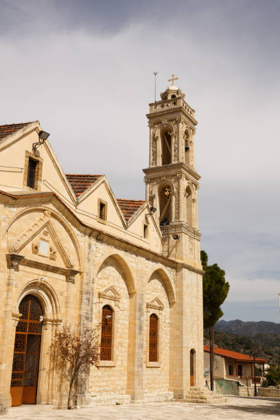istock Old Agios Mamas church in Cyprus 1052500634