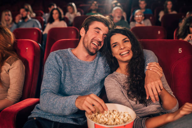 istock Couple in love at cinema 1052507044