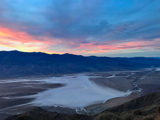 istock Badwater basin seen from Dante's view, Death Valley National Park 1052547452