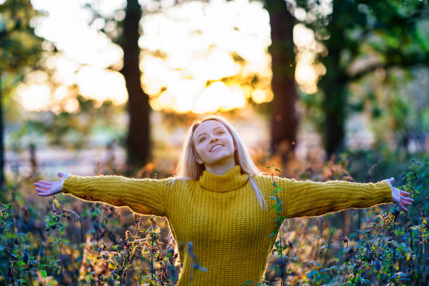 istock Beautiful happy woman 1052609104