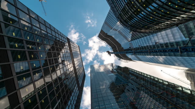 Time-lapse: London Cityscape Office Skyscraper Background