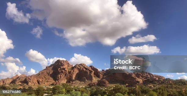 Camelback Mountain West Side Viewpoint Phoenix Scottsdale Arizonausa Stock Photo - Download Image Now