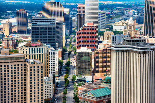 istock Downtown New Orleans Buildings Detail 1052811922
