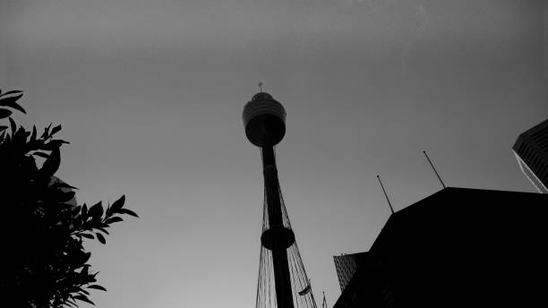 istock silhouette of Sydney Eye Tower 1052828620