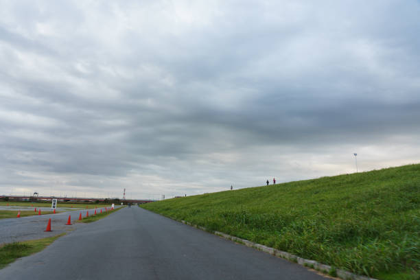 istock Edogawa riverbed, Japan Tokyo 1052890538