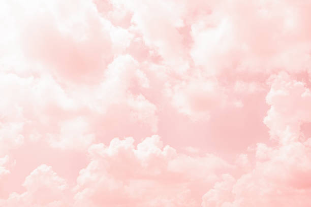 istock Abstract color of clouds and sky on pink 1052919616
