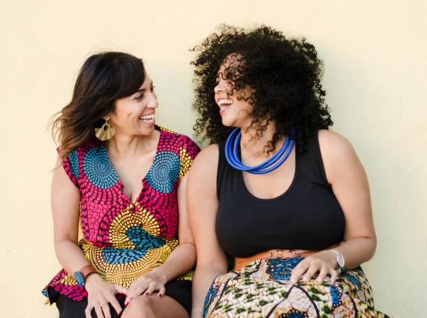 istock Two best friends laughing and having fun together 1052920154