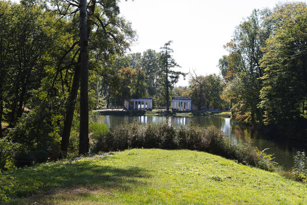 istock Summer and autumn nature  in the park 1052937820