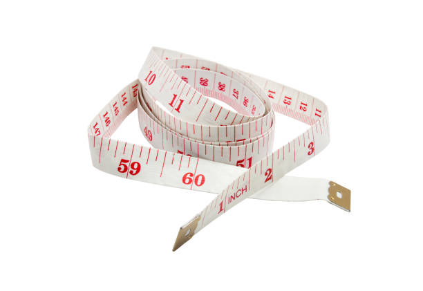 istock Waist circumference isolated on a white background, with clipping path 1052966178