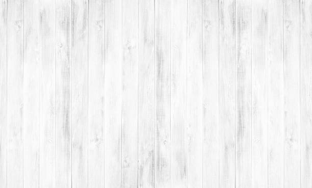 White wood floor texture and background. stock photo