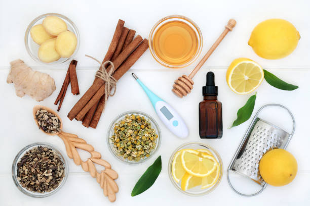 istock Natural Ingredients for Cold and Flu Remedy 1052977318