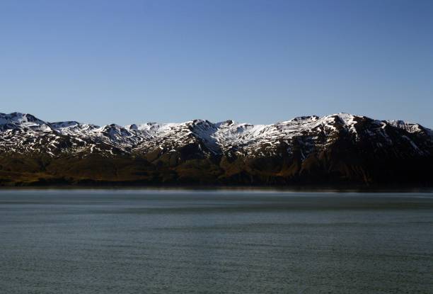 istock North of Atlantic and snowy mountains. 1052977920