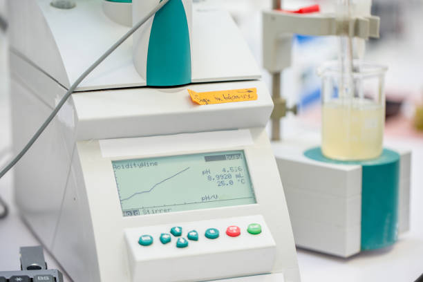 istock Measuring Acidity of Grape Juice for Wine Research 1052980910