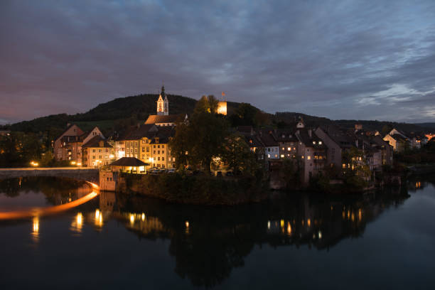 istock Laufenburg historic old town in europe 1052983176