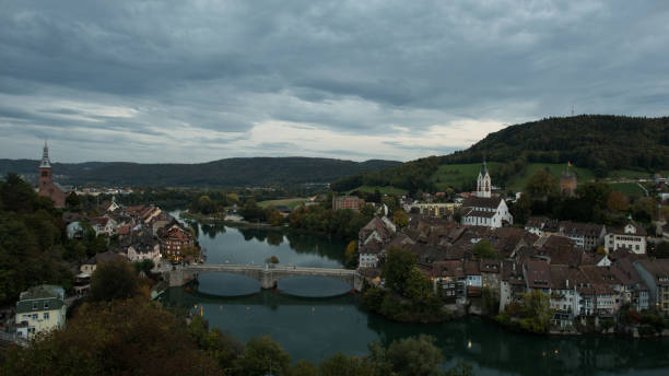 istock Laufenburg historic old town in europe 1052983318