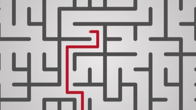 maze with solution