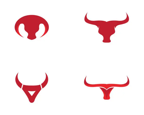 Vector illustration of Taurus   Template