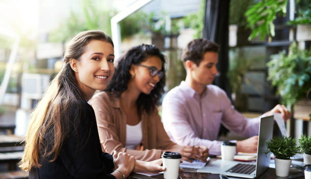 istock Success is discussed better over a cup of coffee 1052998218